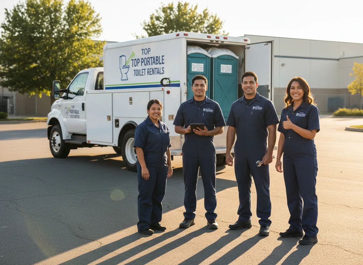 Short Term Porta Potty Rental company in Worthing, SD